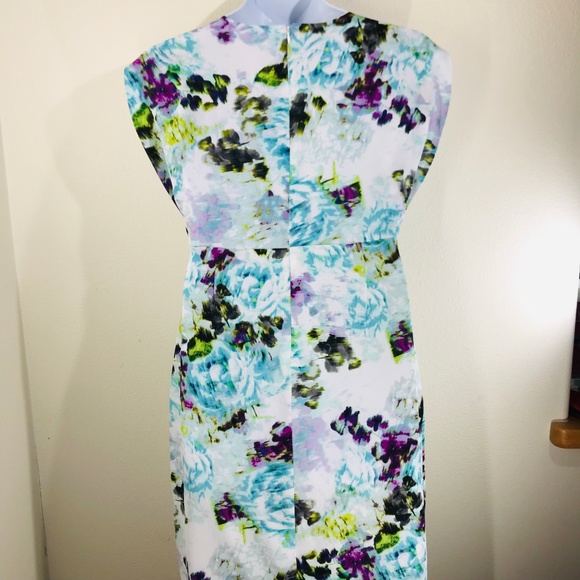 SOLD Covington NWT Watercolor Sleeveless Size 14 - Picture 3 of 4